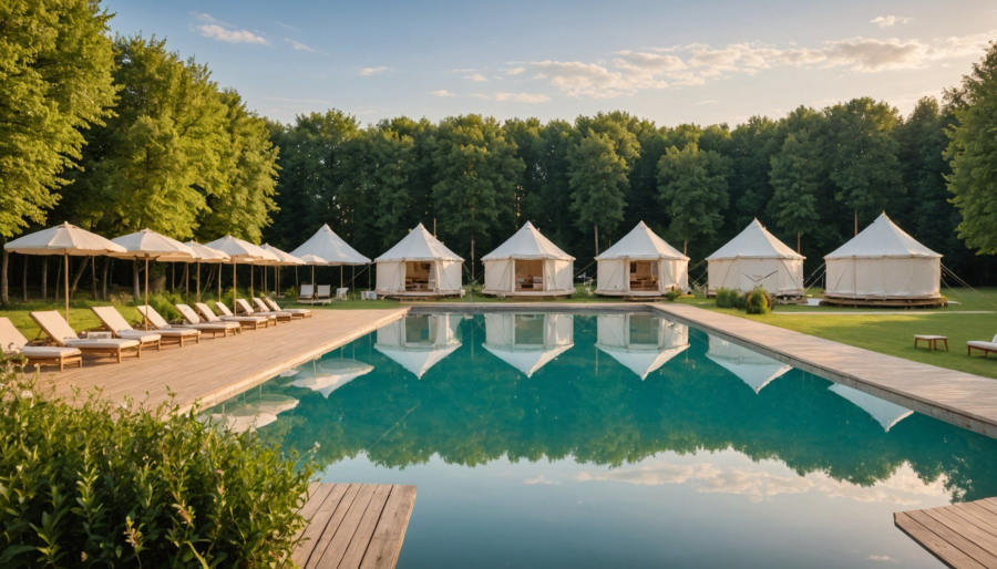 Top des campings avec piscine dans le val de loire